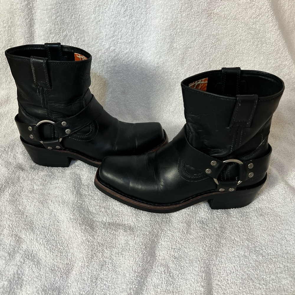 Harley-Davidson Black Combat & Moto Boots